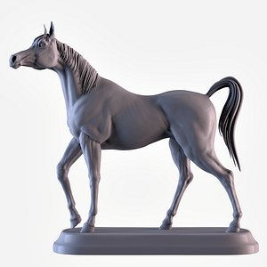 Arabian Horse 3D model