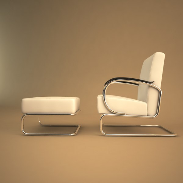 3d of 407 chair