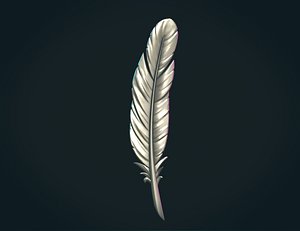 Stylized Feather txt