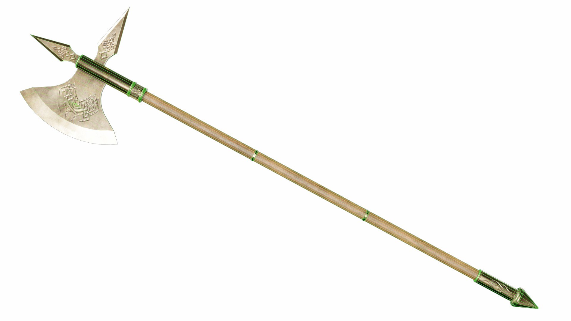 Collection of 10 halberds model - TurboSquid 2090306