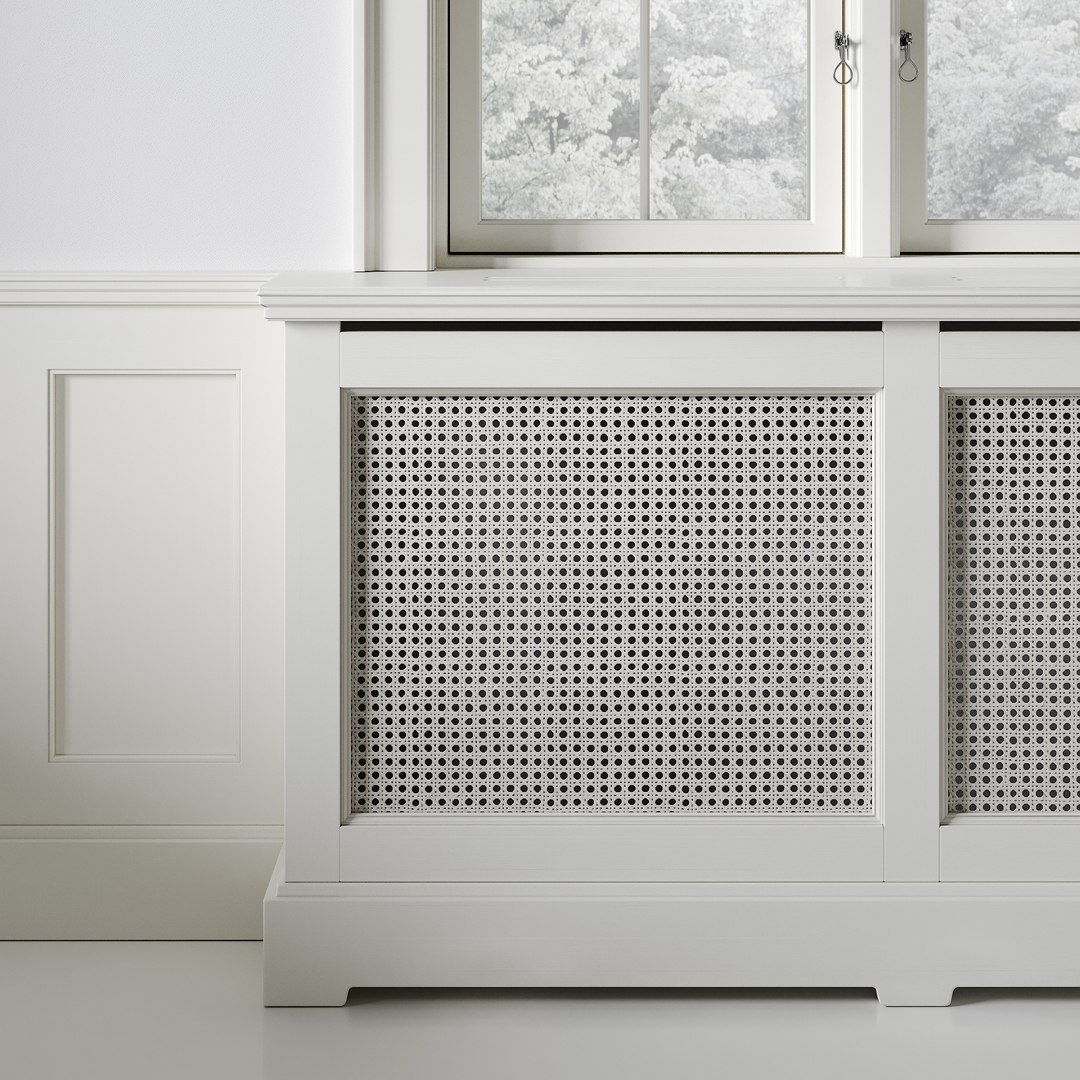 Classic Window With Radiator Screen 005 3D Model - TurboSquid 2173743