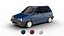 Honda City AA1 1982 3D-Modell