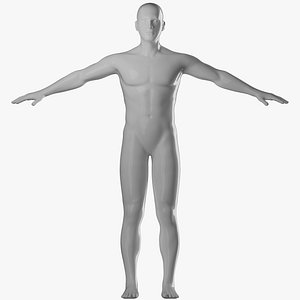 Male mannequinem 3D
