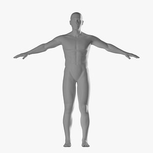 Male mannequinem 3D
