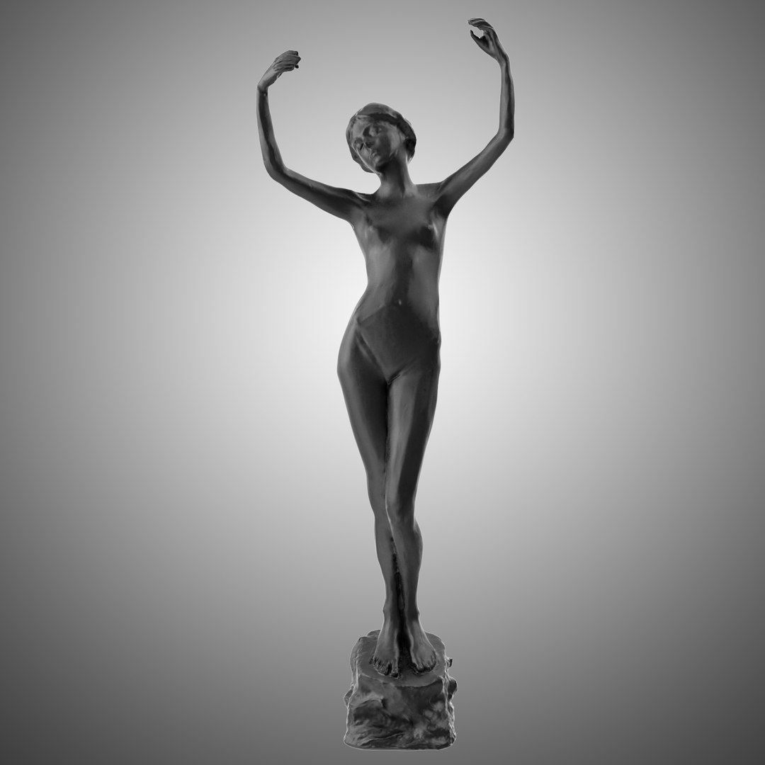 Young Girl Sculpture 3D - TurboSquid 1212453