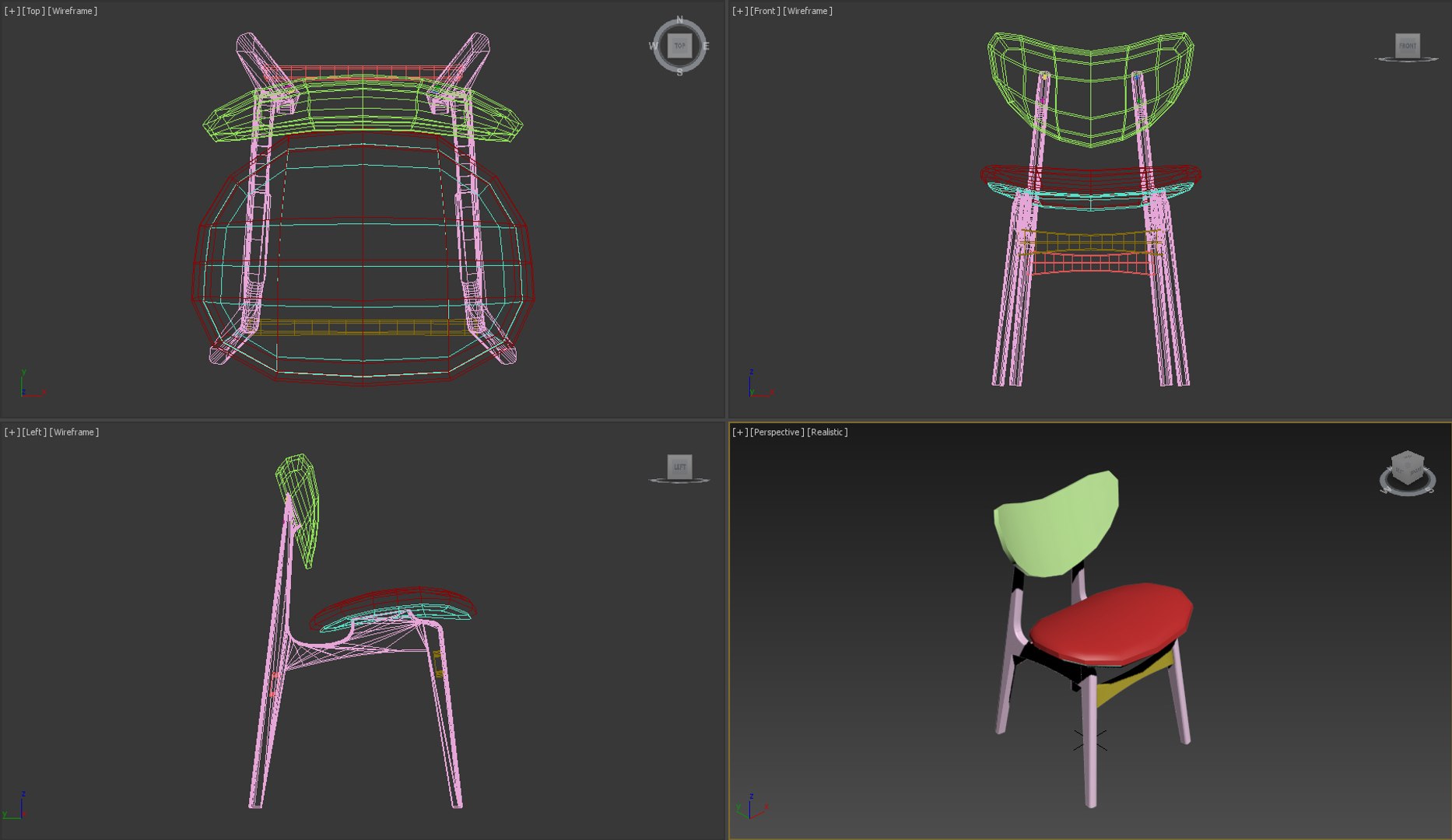 Chair G Plan 3D Model - TurboSquid 1494978