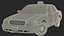 generic yellow taxi rigged 3D