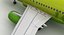 Airbus A320 S7 Airlines Animated
