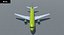Airbus A320 S7 Airlines Animated
