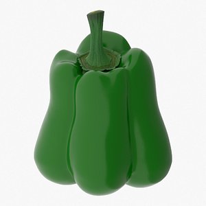 3D model bell pepper