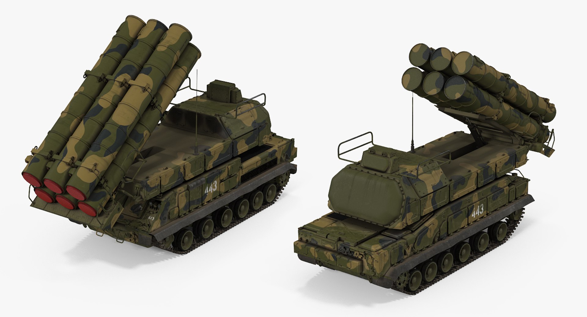 Buk m3 surface air missile 3D model - TurboSquid 1300254