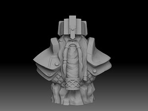 3D model Dwarf statue 3D print model