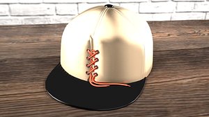 Cap with straps model