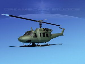 Bell UH-1N Olive Drab