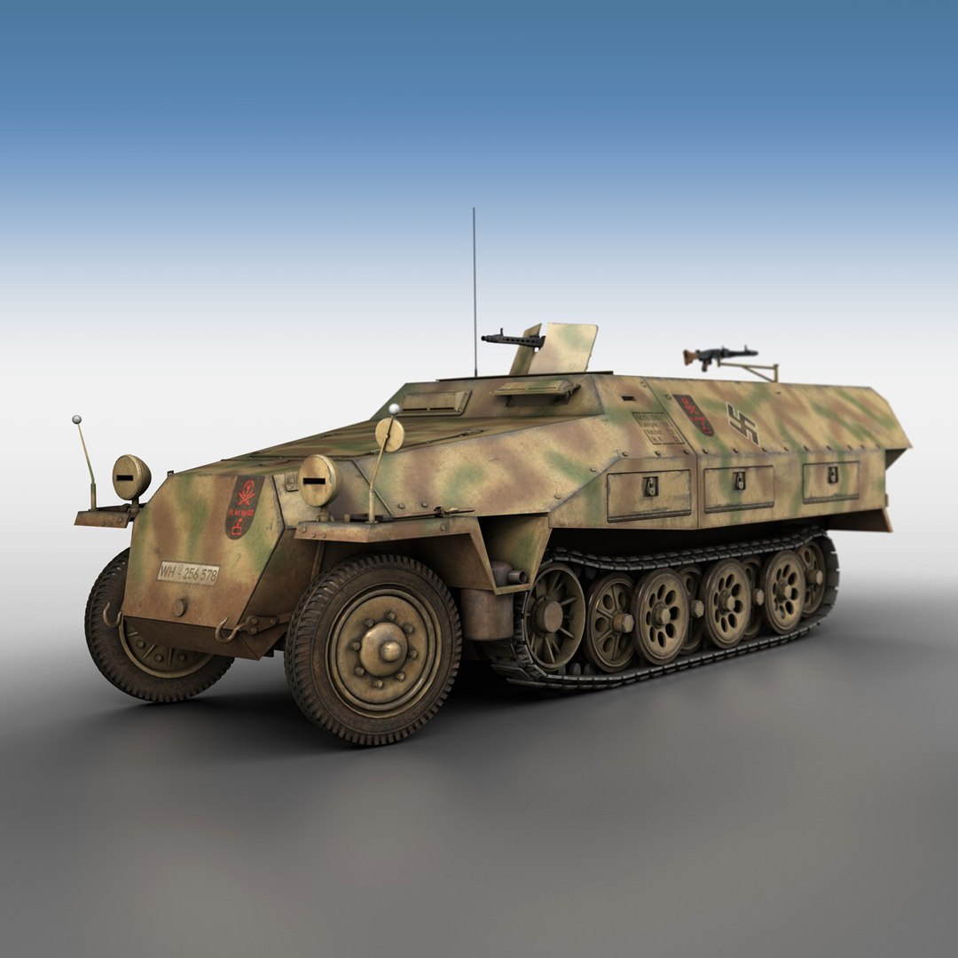 Sd Kfz 1 Ausf 3D Model - TurboSquid 1374084