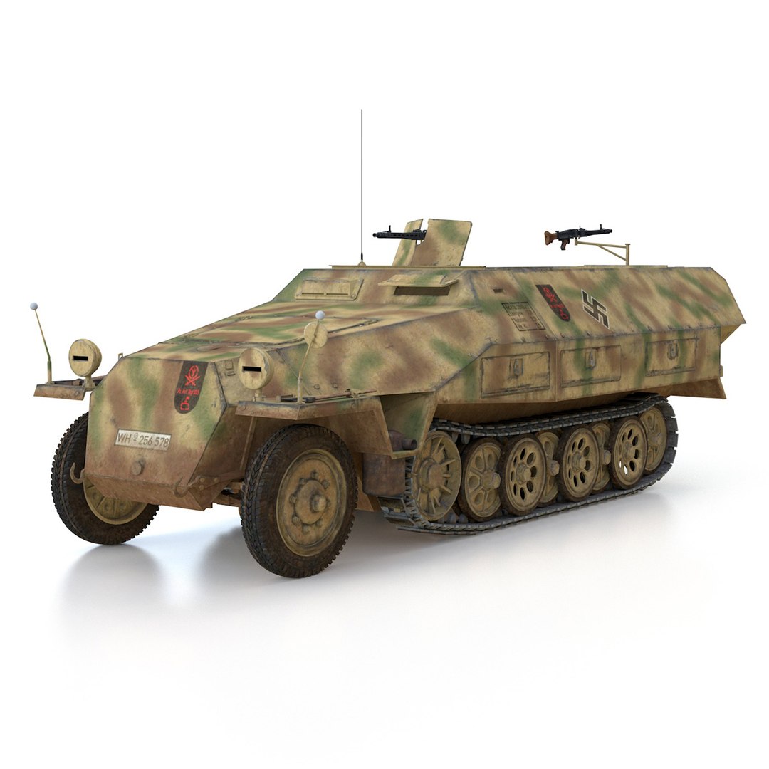 Sd Kfz 1 Ausf 3D Model - TurboSquid 1374084