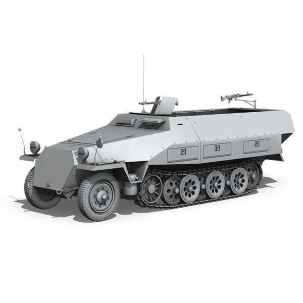 Sd kfz 1 ausf 3D model - TurboSquid 1374084