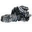 Bugatti Veyron W16 Engine Modelo 3D