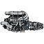 Bugatti Veyron W16 Engine Modelo 3D