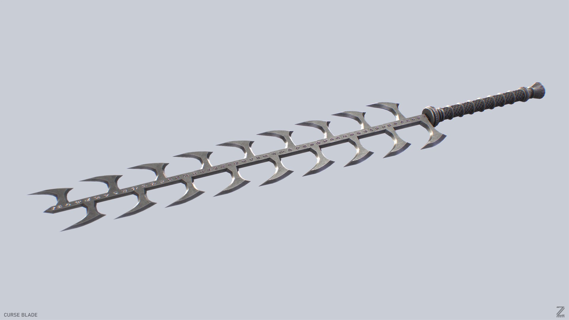 Curse Blade 3D Model - TurboSquid 2554117