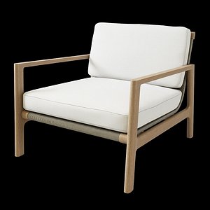 MESA TEAK LOUNGE CHAIR