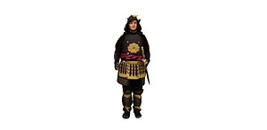 samura bujinkan 3D model