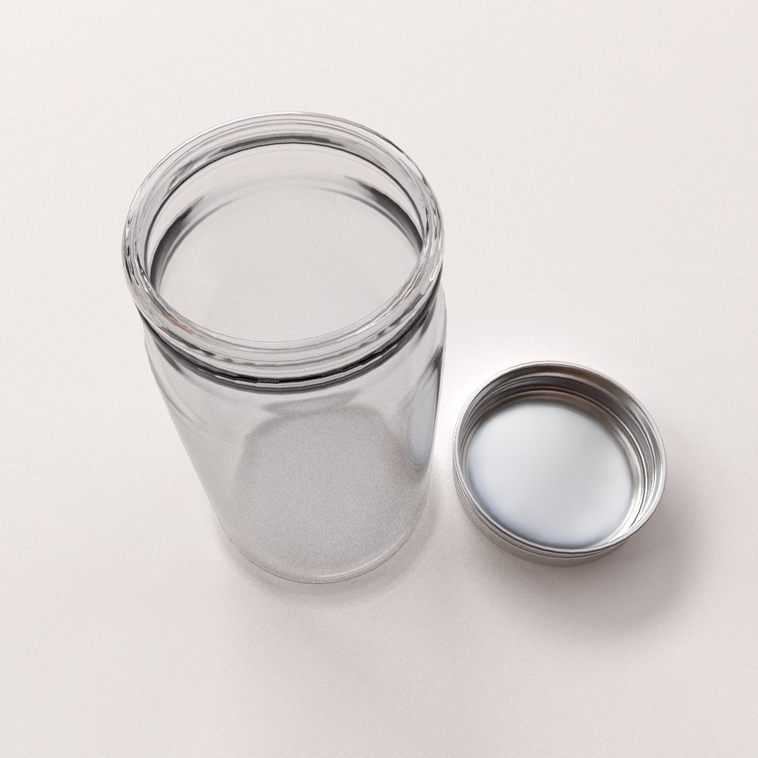 3d 3ds Mason Jar