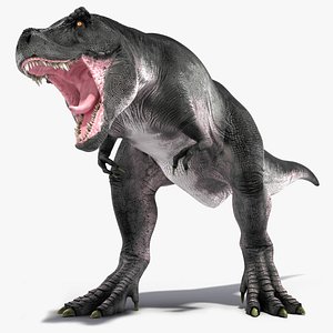 modèle 3D de T Rex en cours d'exécution animé truqué - TurboSquid 2102417