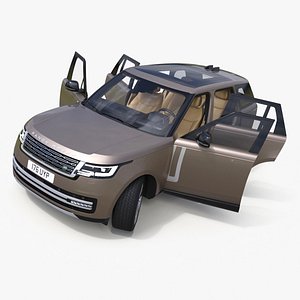 Range Rover 2022 Rigged for Cinema 4D