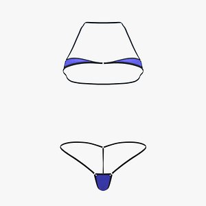 3D Swimsuit SMS 58