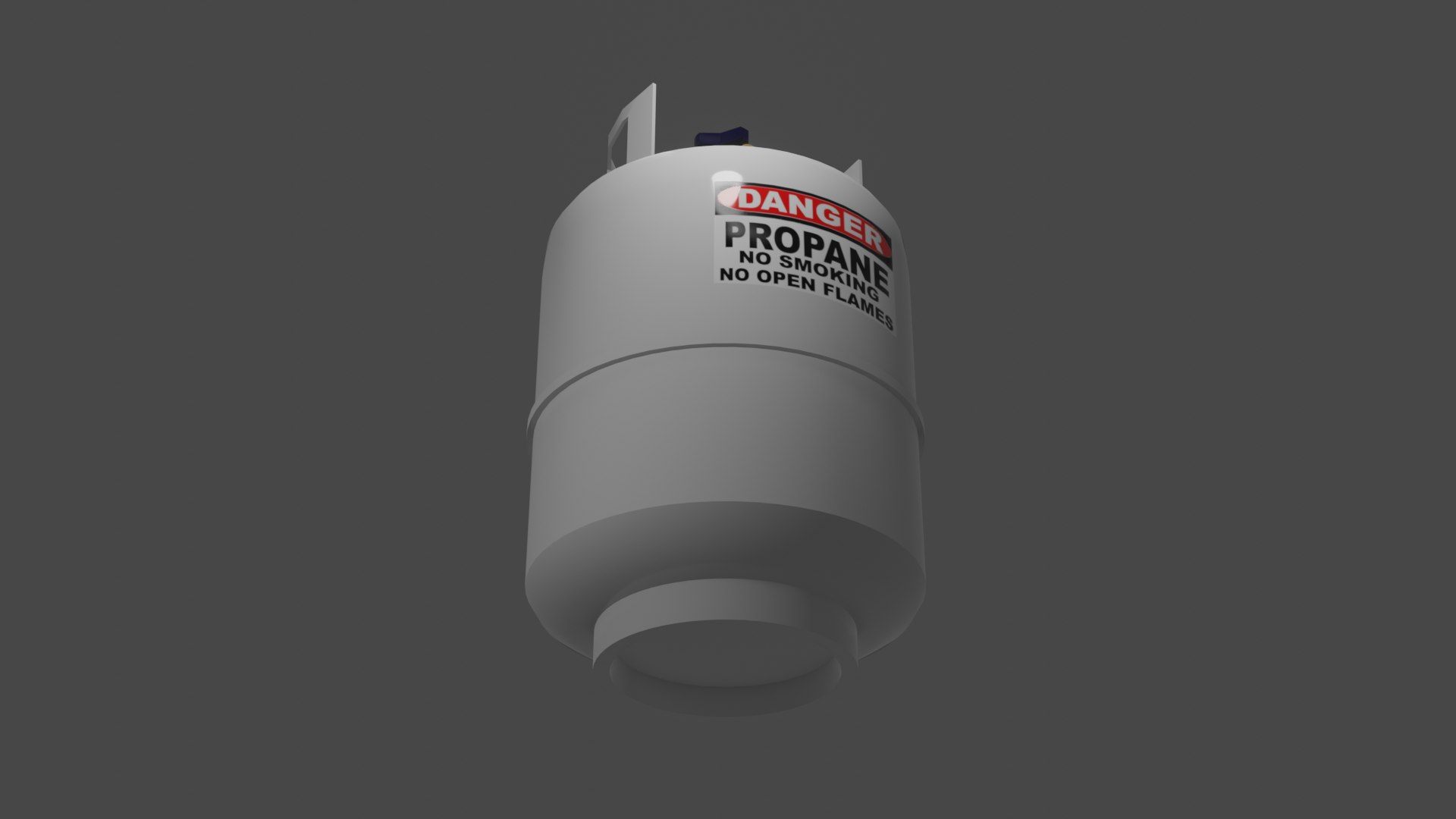 3D Propane Tank Model - TurboSquid 1432324
