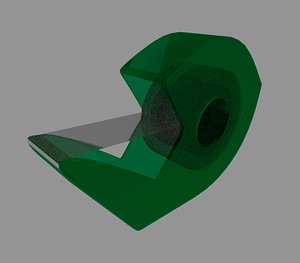 3d model scotch tape