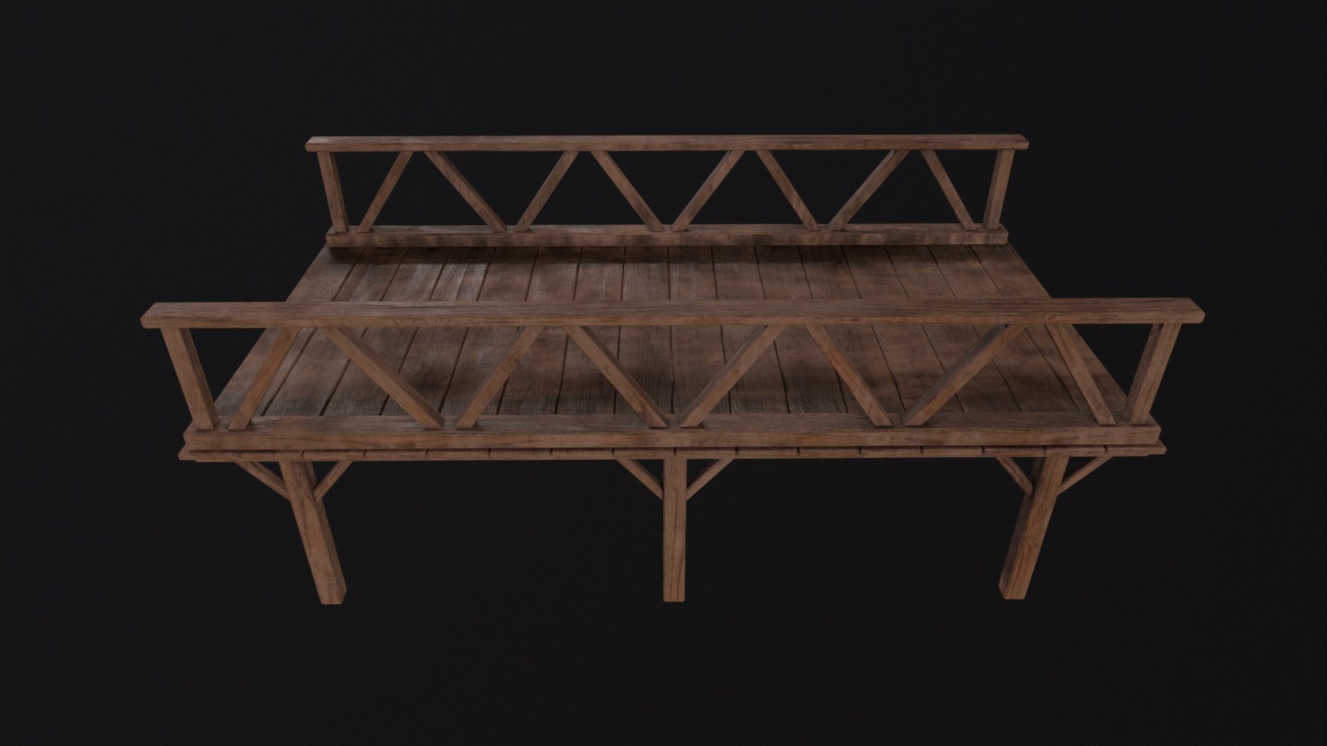 3D Medieval Wooden Bridge model https://p.turbosquid.com/ts-thumb/y0/PjOVYh/UQ/medievalwoodenbridge_004/jpg/1701961076/1920x1080/fit_q87/6ef2d865798635a711916a434e03145275e0b192/medievalwoodenbridge_004.jpg