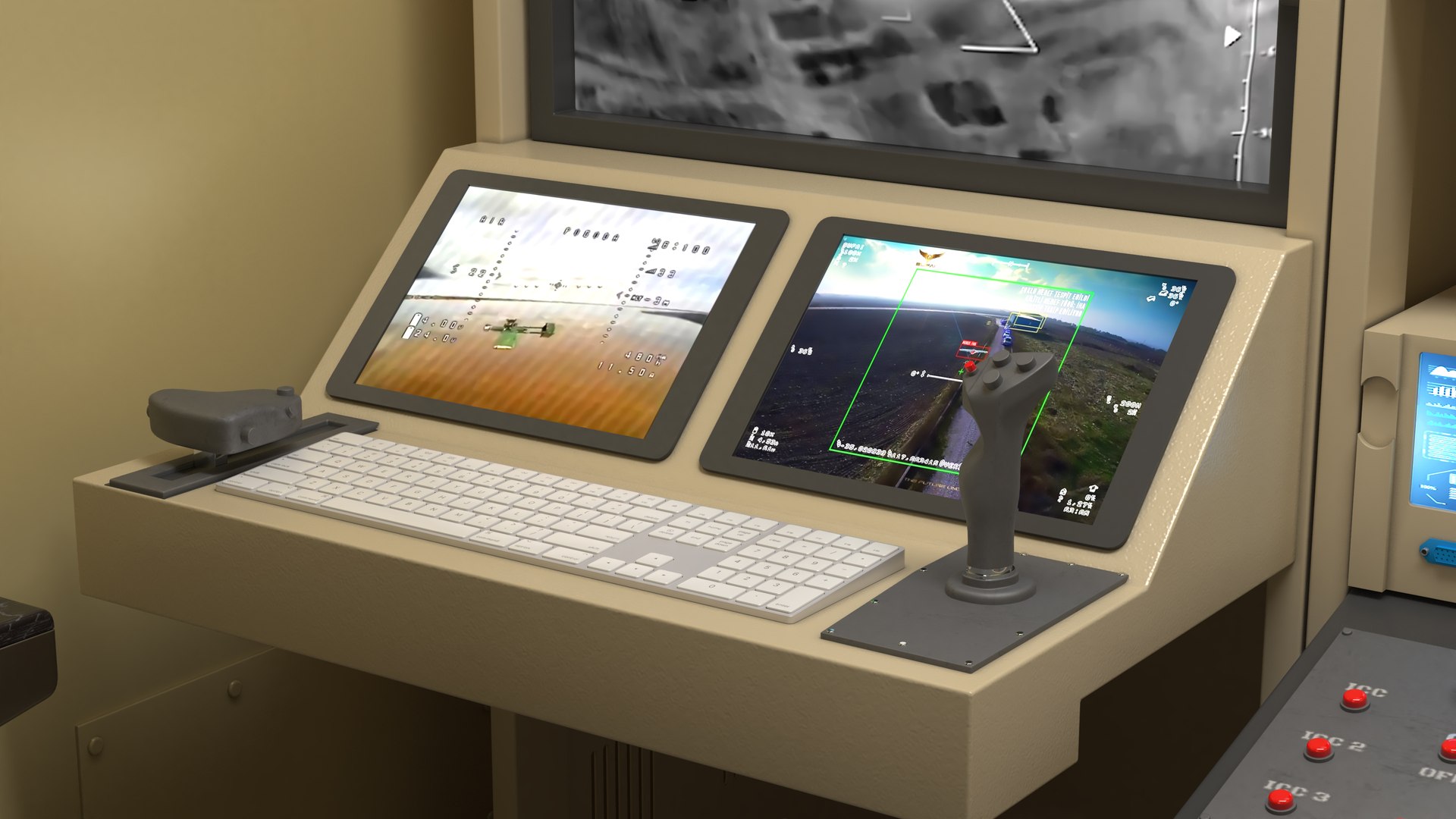 3D model UAV Ground Control Station https://p.turbosquid.com/ts-thumb/y0/PwHCLc/MH/uavgroundcontrolstation19/jpg/1779916665/1920x1080/fit_q87/44513dcfc0c37225046304642112f6773bb1c489/uavgroundcontrolstation19.jpg