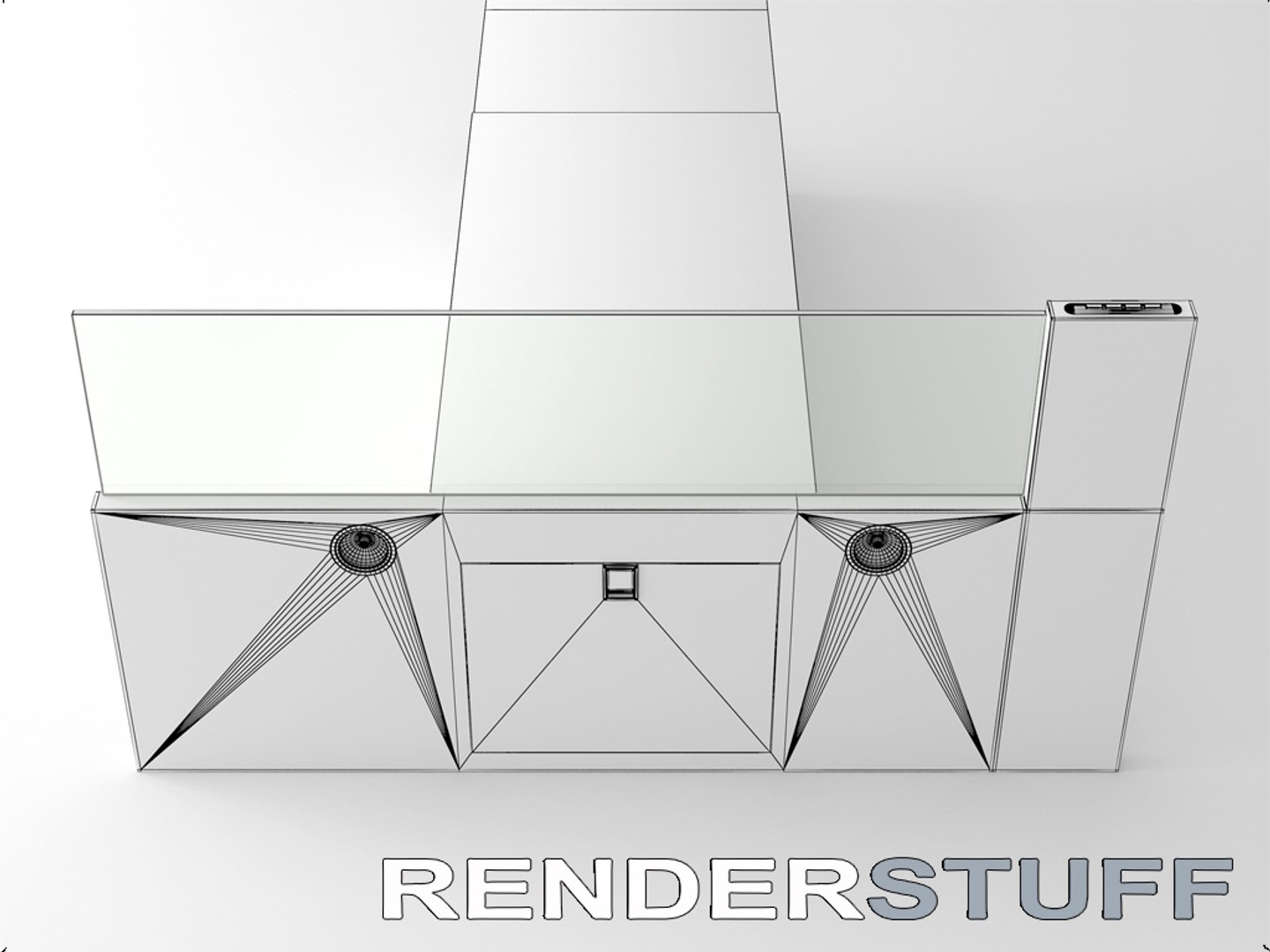 3d Model Extractor Hoods Cooker