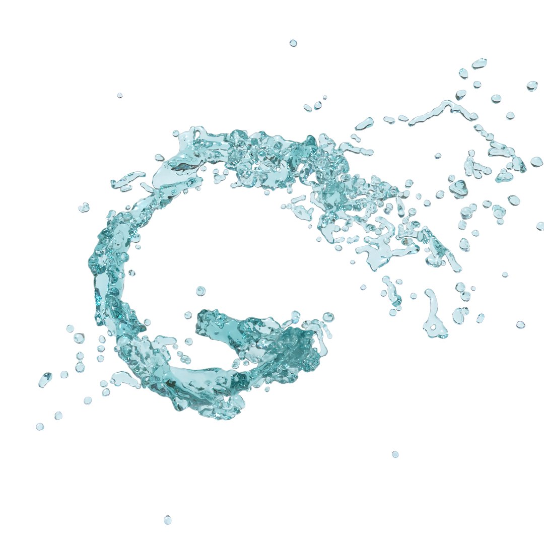 3D Model 6 Water Splash Vol 6 - TurboSquid 2268712