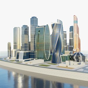 3D Moscow City