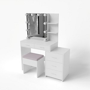 Ktaxon Vanity Table Set