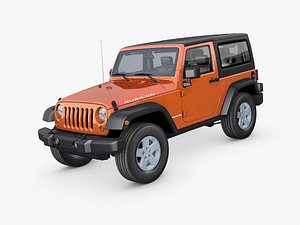 jeep wrangler rubicon suv 3D model