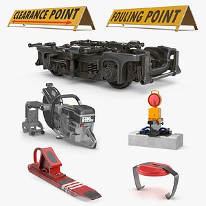 3D Railway Infrastructure Collection 2