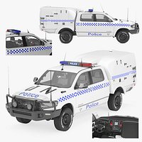 Police Paddy Wagon Dodge RAM 1500 With Interior