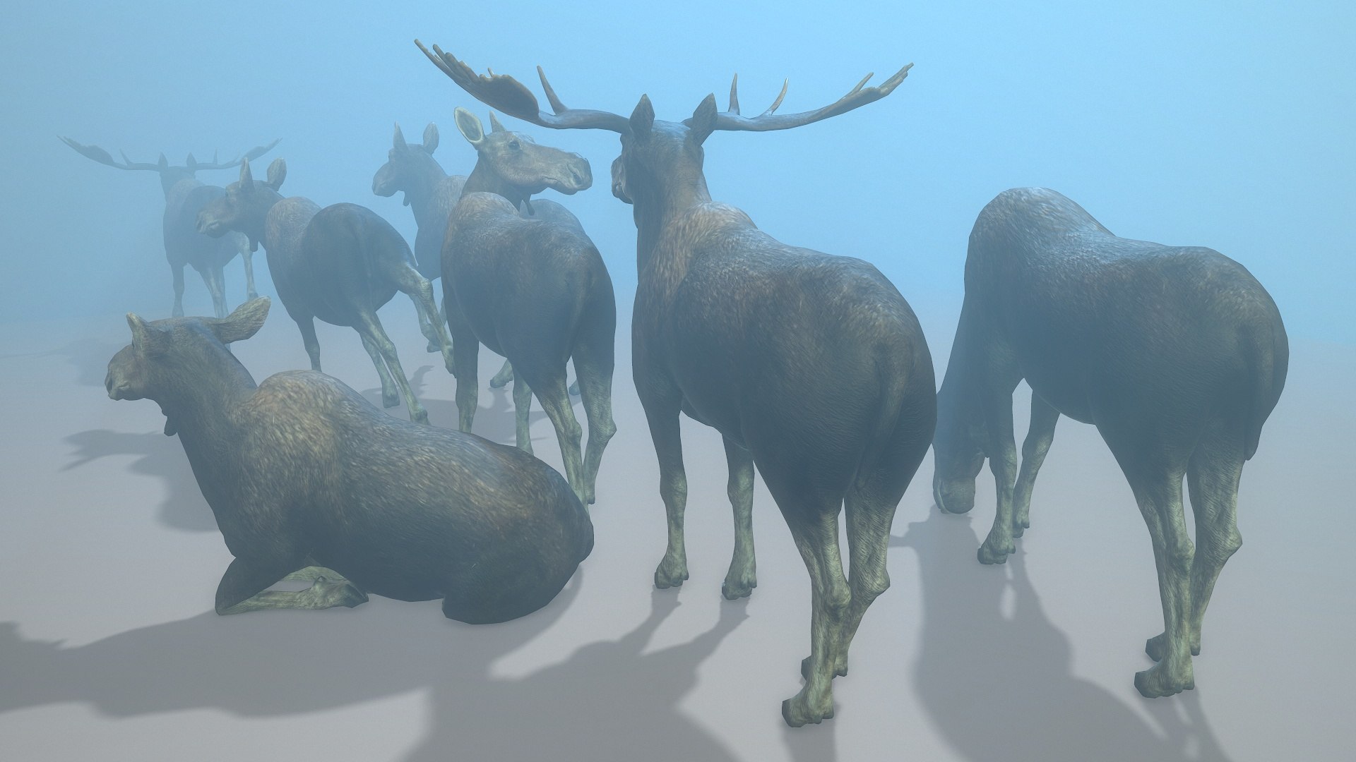 3D Moose - TurboSquid 1883100