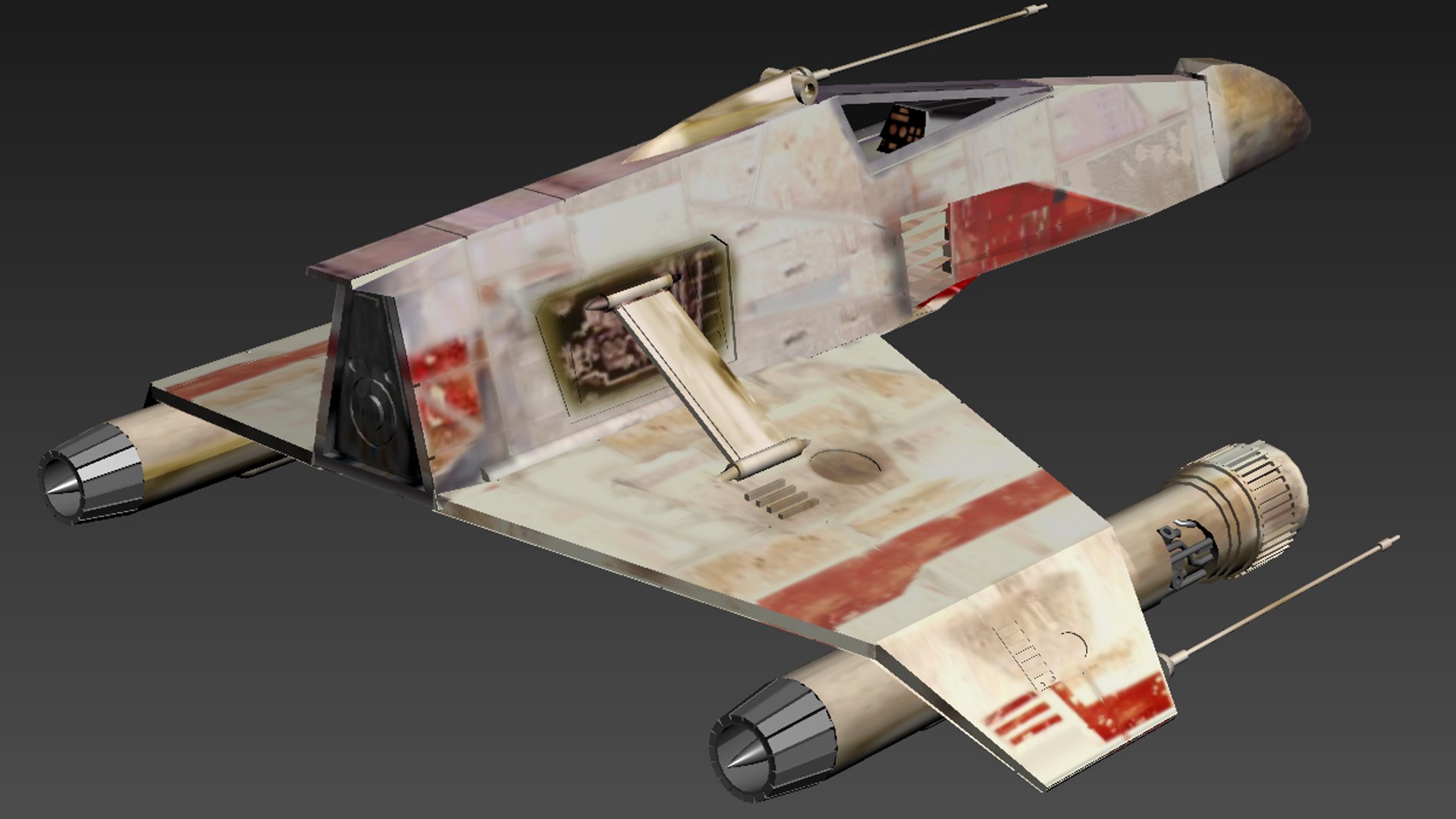 star wars x wing 3D model https://p.turbosquid.com/ts-thumb/y0/dwx1i7/Ux/ewing_5/jpg/1668962785/1920x1080/fit_q87/af63beba2e5fdb5df5d45742fa02313293c59b1a/ewing_5.jpg