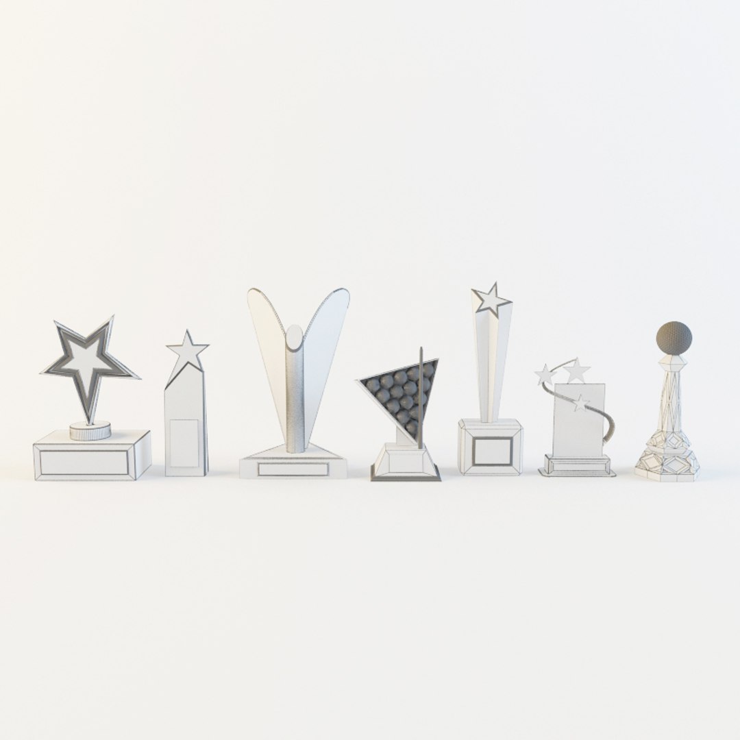 3d prize award