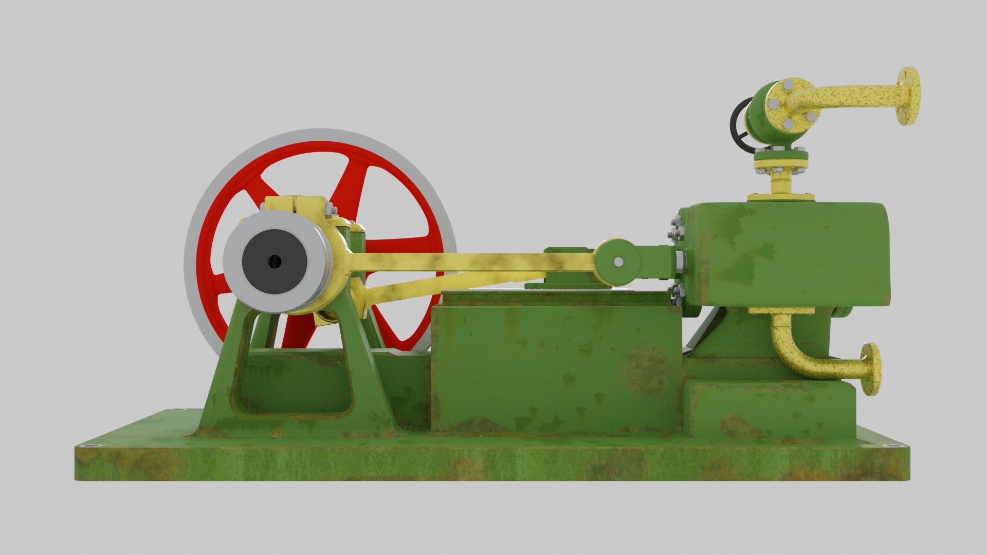 3D Stuart Steam Engine Model - TurboSquid 1770565