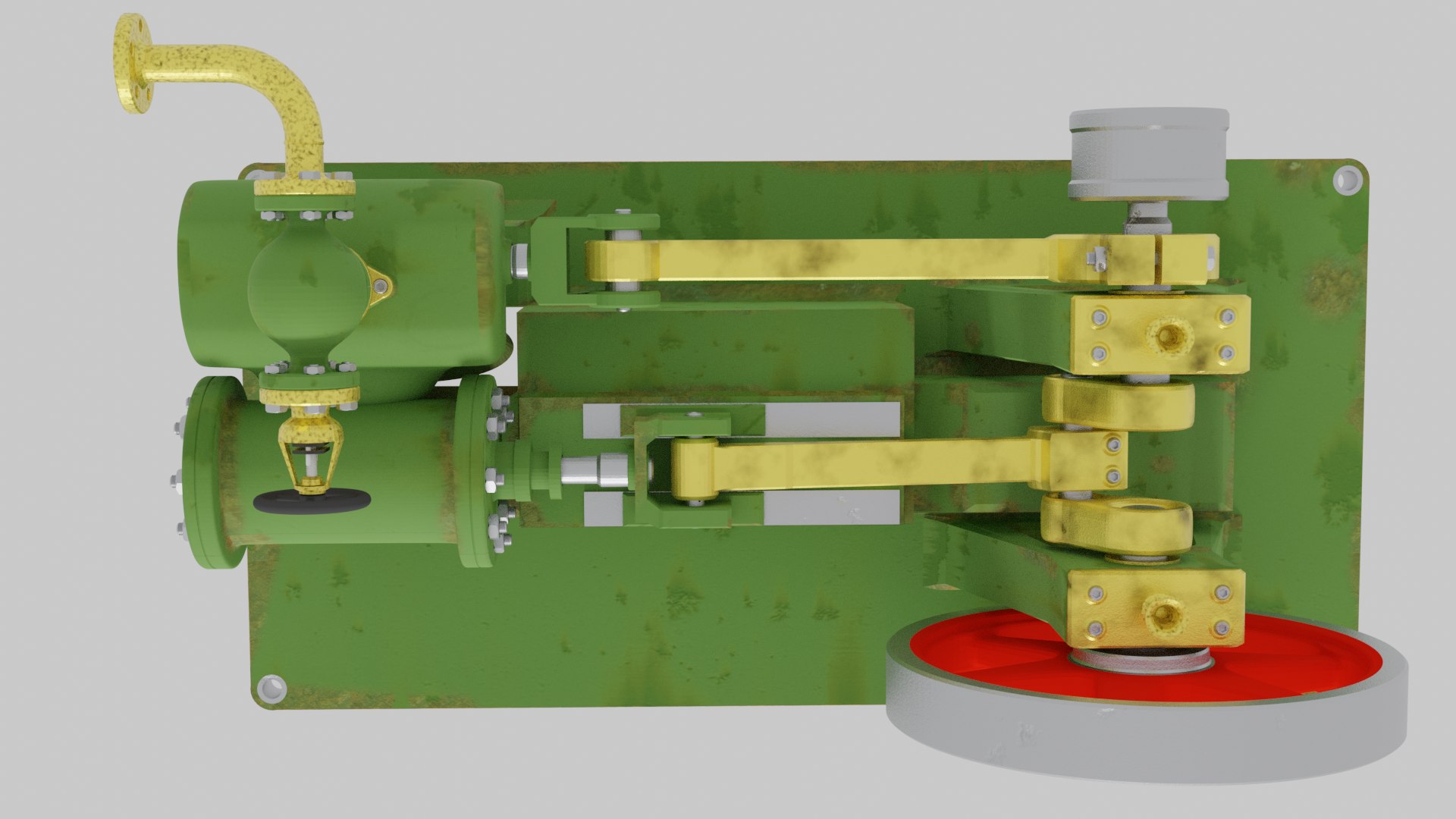 3D Stuart Steam Engine Model - TurboSquid 1770565