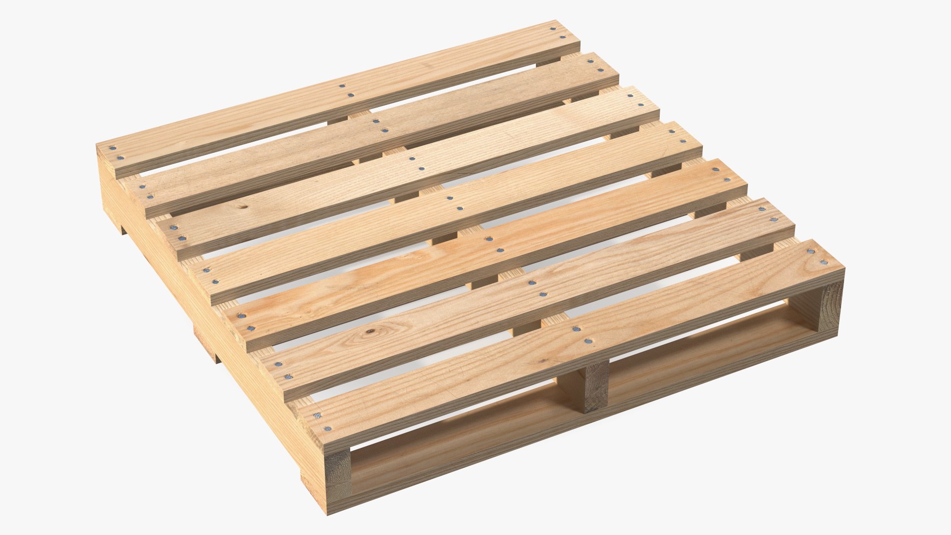 Hard Wood Pallet 3D model preview