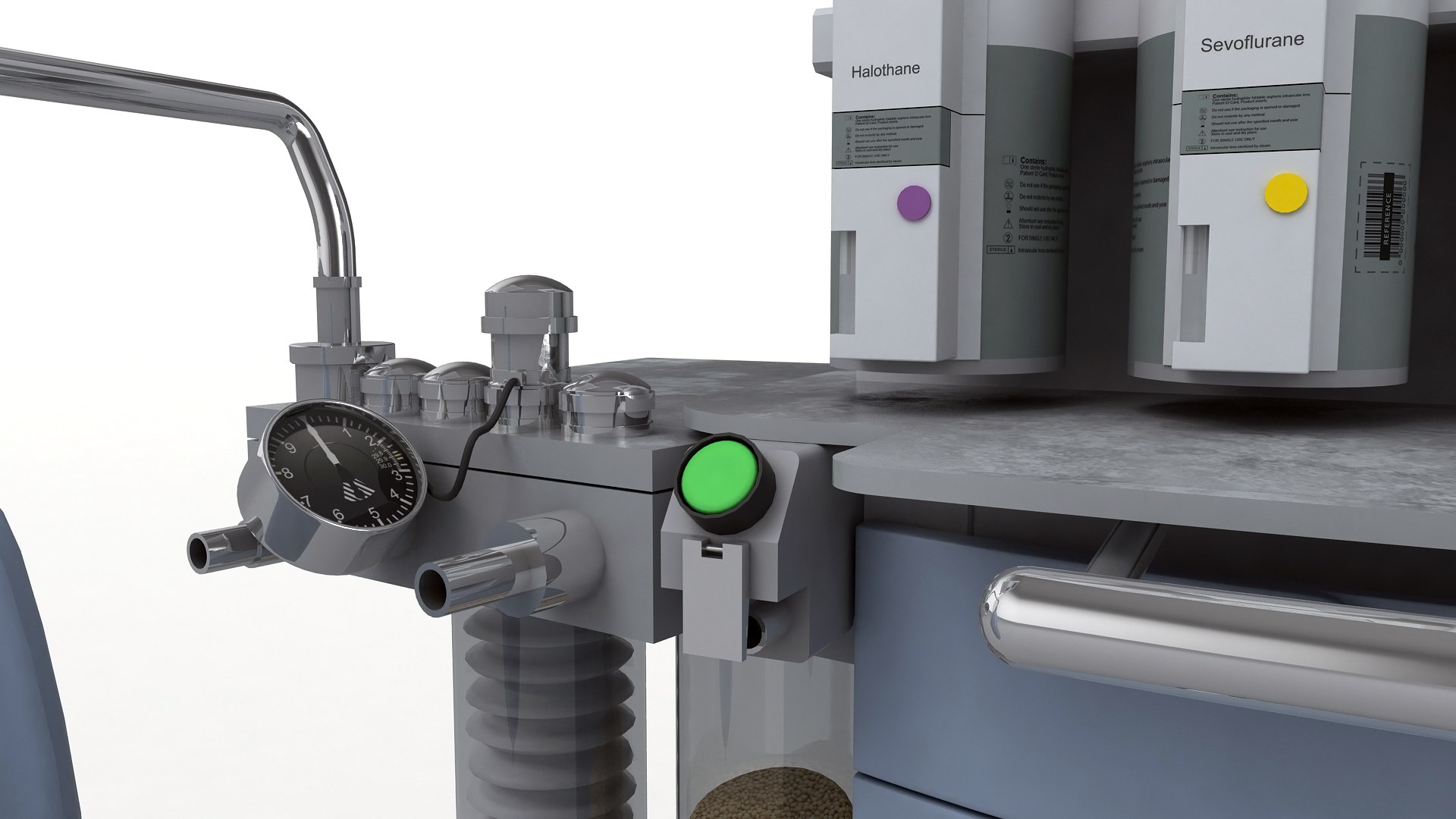 Medical Anesthesia Machine 3d Max