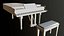 Gioco per pianoforte low poly