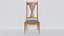 Chaise d'appoint classique